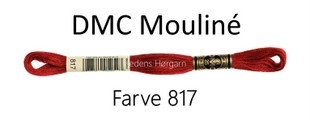 DMC Mouline Amagergarn farve 817